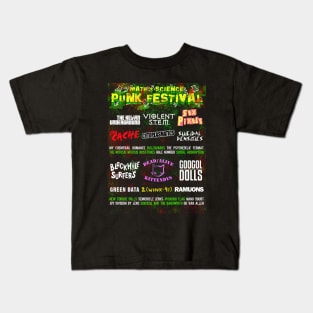 Math & Science Punk Rock Music Festival Kids T-Shirt